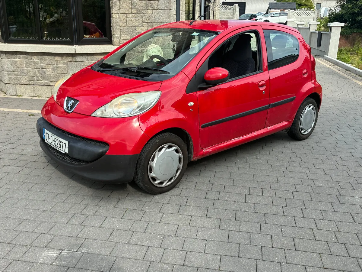 2007 Peugeot 107 starter car - Image 2