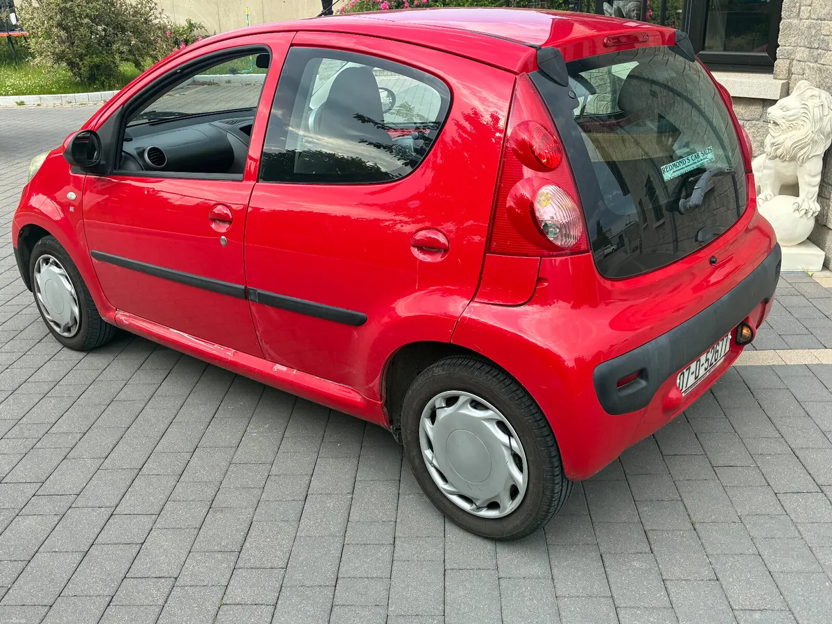 2007 Peugeot 107 starter car - Image 4