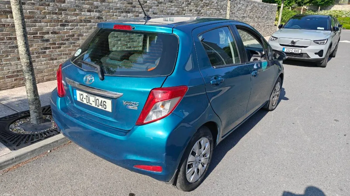 2012 Automatic Irish Toyota Yaris 125,150kms - Image 4