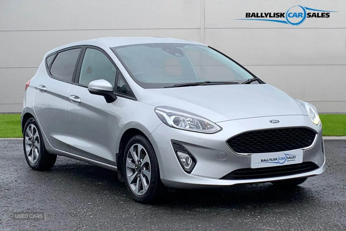 Ford Fiesta 1.0T 95PS Trend in Moondust Silver wit - Image 1