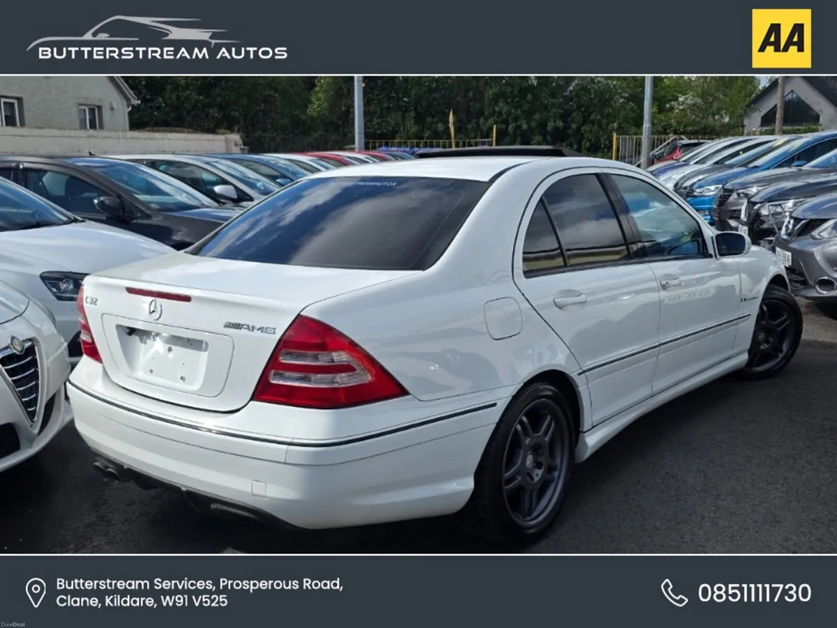Mercedes-Benz C-Class C32 AMG AUTO FSH RARE CAR - Image 2