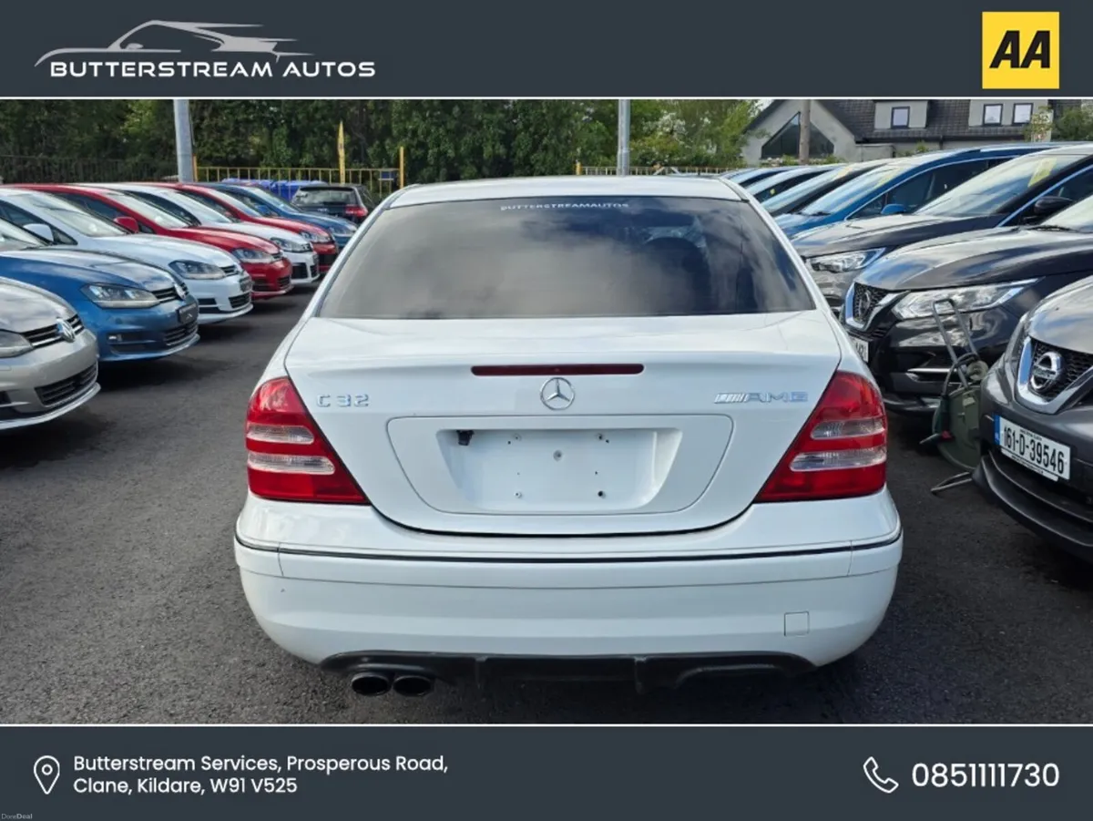 Mercedes-Benz C-Class C32 AMG AUTO FSH RARE CAR - Image 5