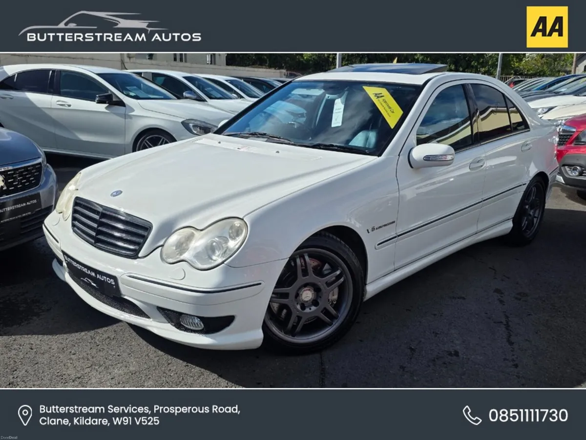 Mercedes-Benz C-Class C32 AMG AUTO FSH RARE CAR - Image 4