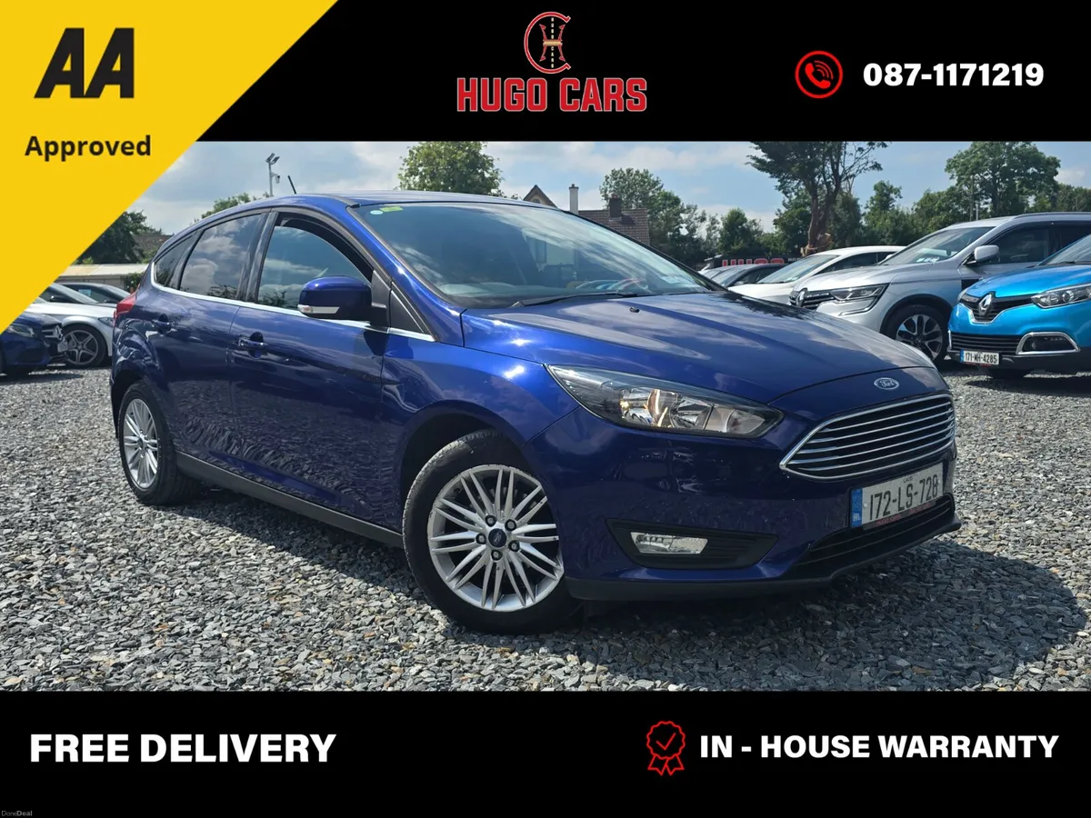 172 Ford Focus 1.5tdci Edition sold with Warranty - Image 1