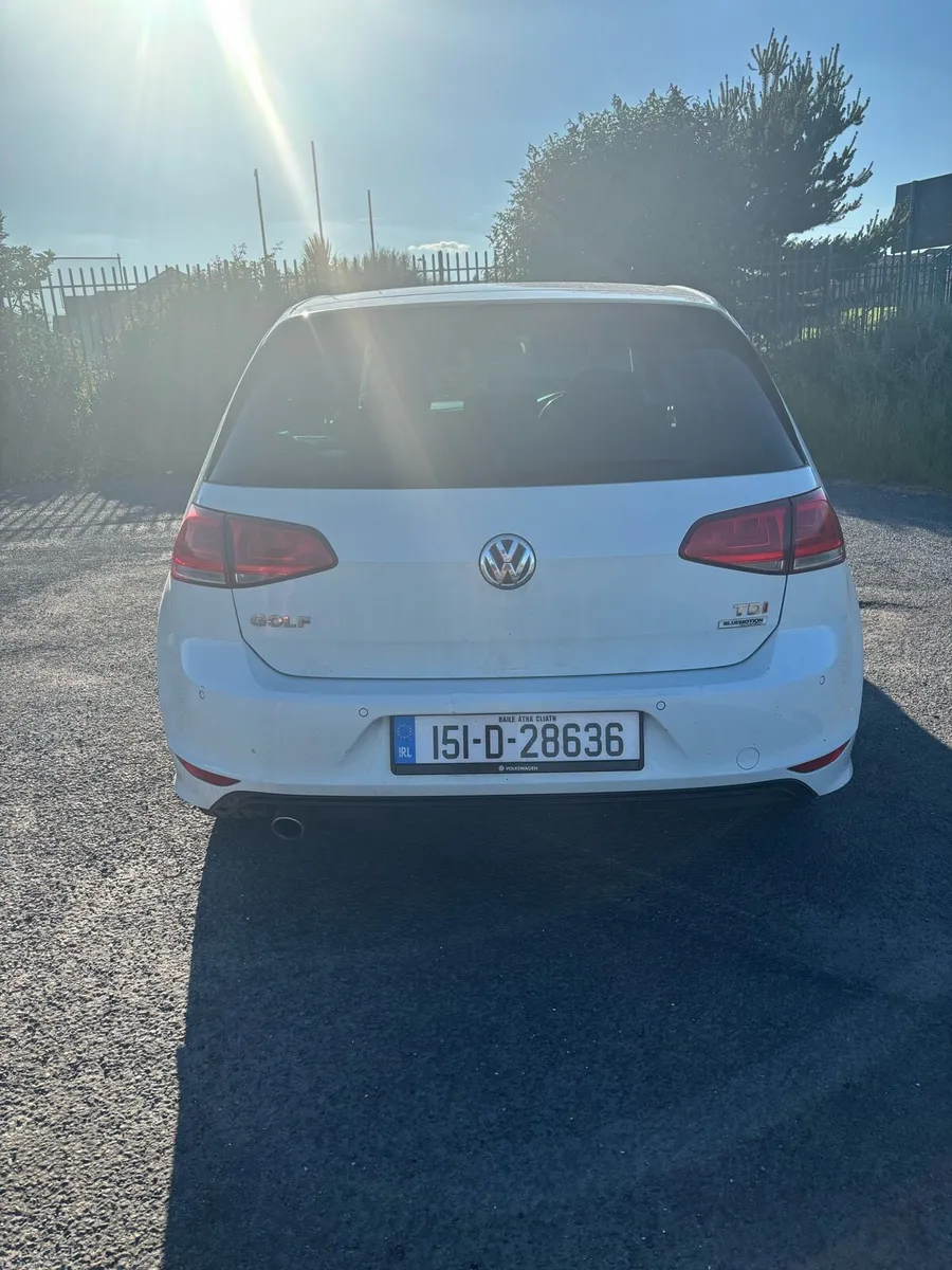 White Volkswagen Golf Edition R - Image 2