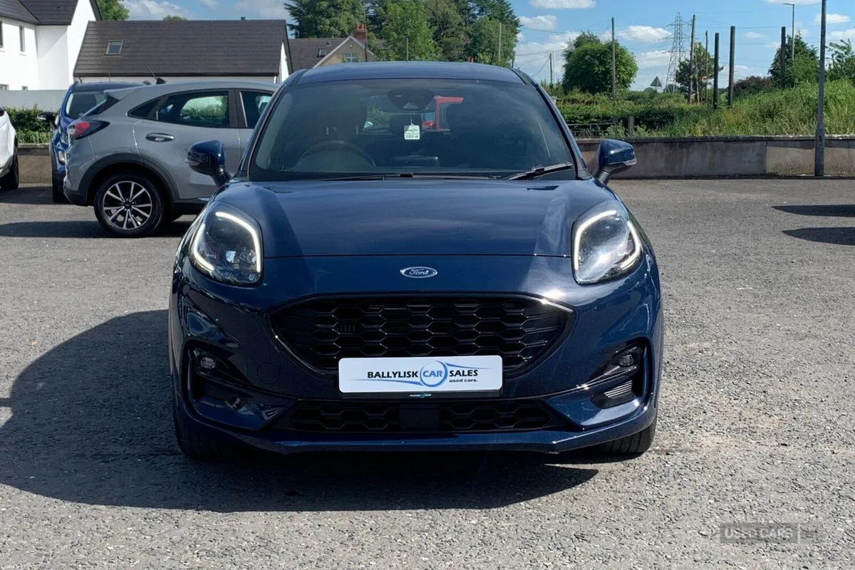 Ford Puma 1.0T 125PS ST-Line in Blazer Blue with 2 - Image 4