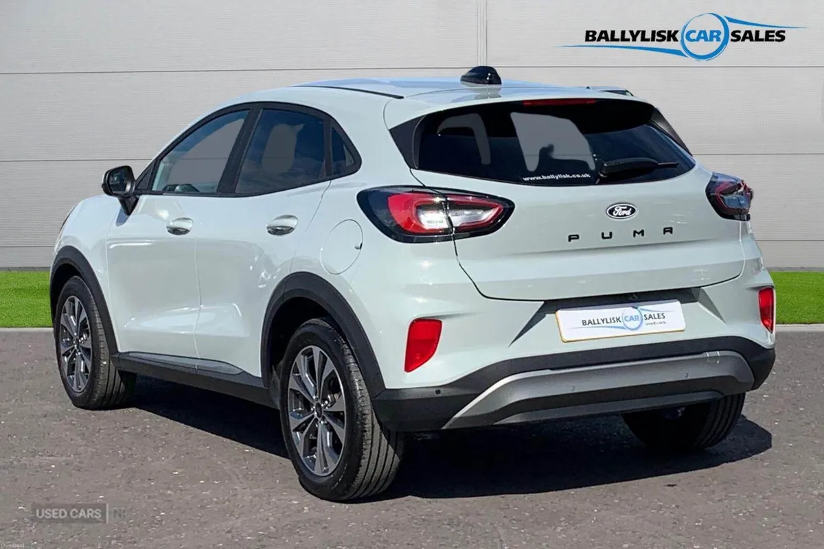 Ford Puma 1.0T 125PS Titanium in Cactus Grey with - Image 2