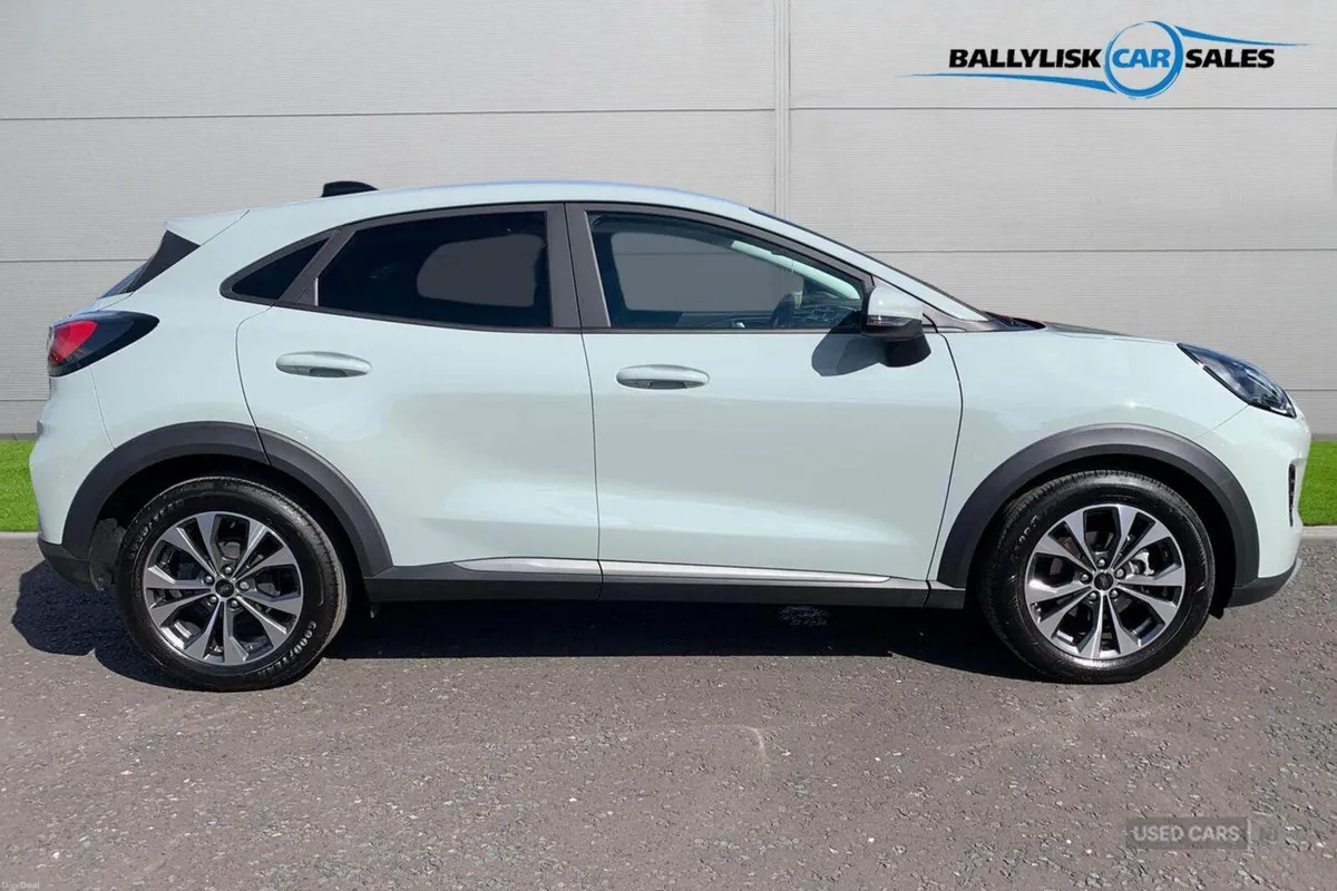 Ford Puma 1.0T 125PS Titanium in Cactus Grey with - Image 3