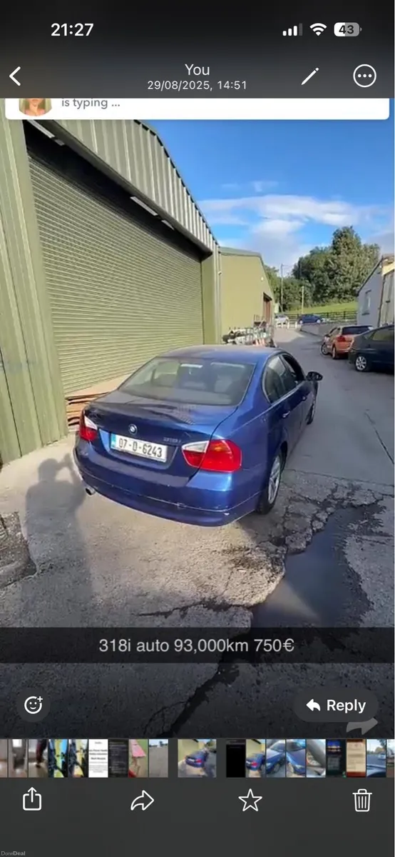 BMW 318i trans gone auto - Image 1