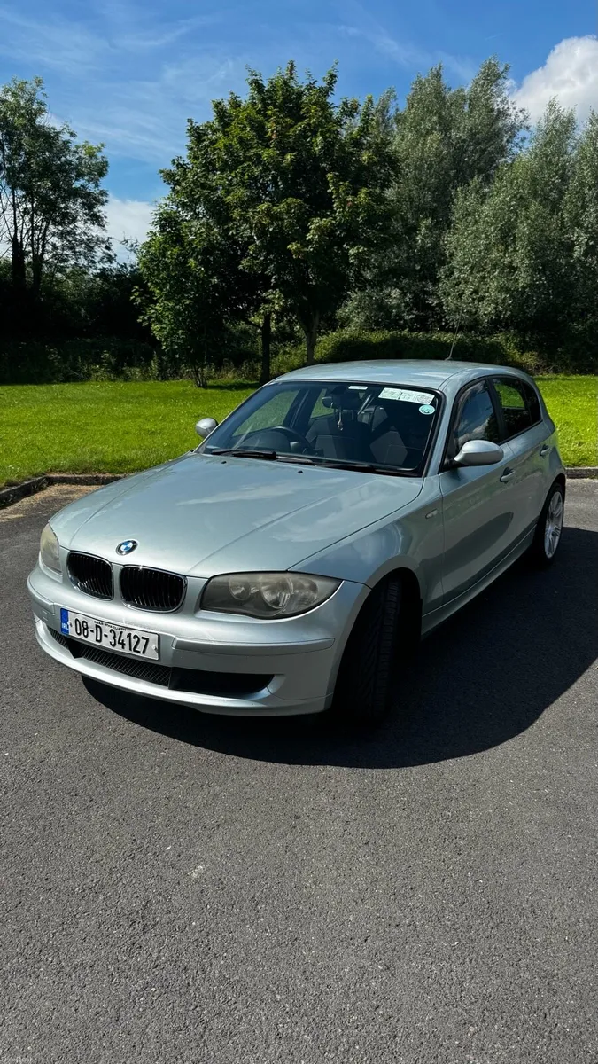 BMW 1 series. 2008 5 door tax and NCT to 03/2027 - Image 2