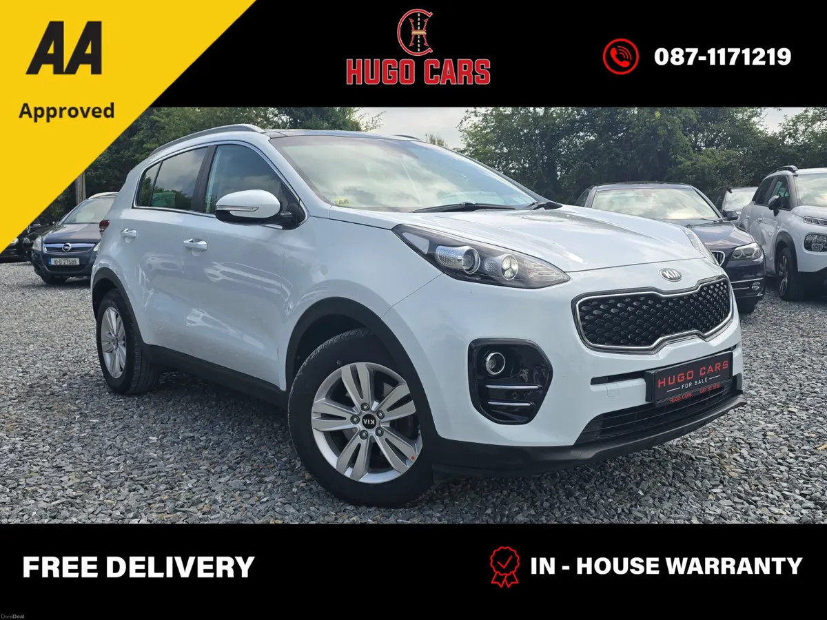2018 Sportage 1.7d PLATINUM/High spec/1yr warranty - Image 1