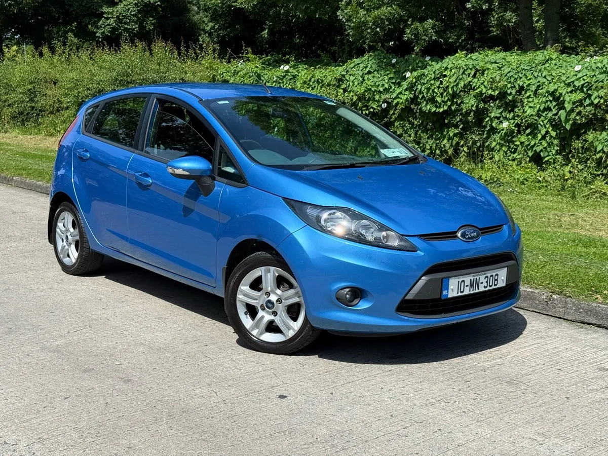 2010 Ford Fiesta Zetec 1.25 “NCT & TAX” - Image 1