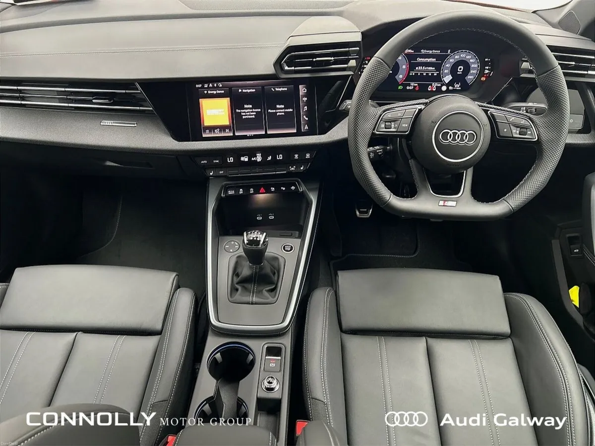 Audi A3 €430 p/m - S-LINE SALOON TDI M/T - Image 4