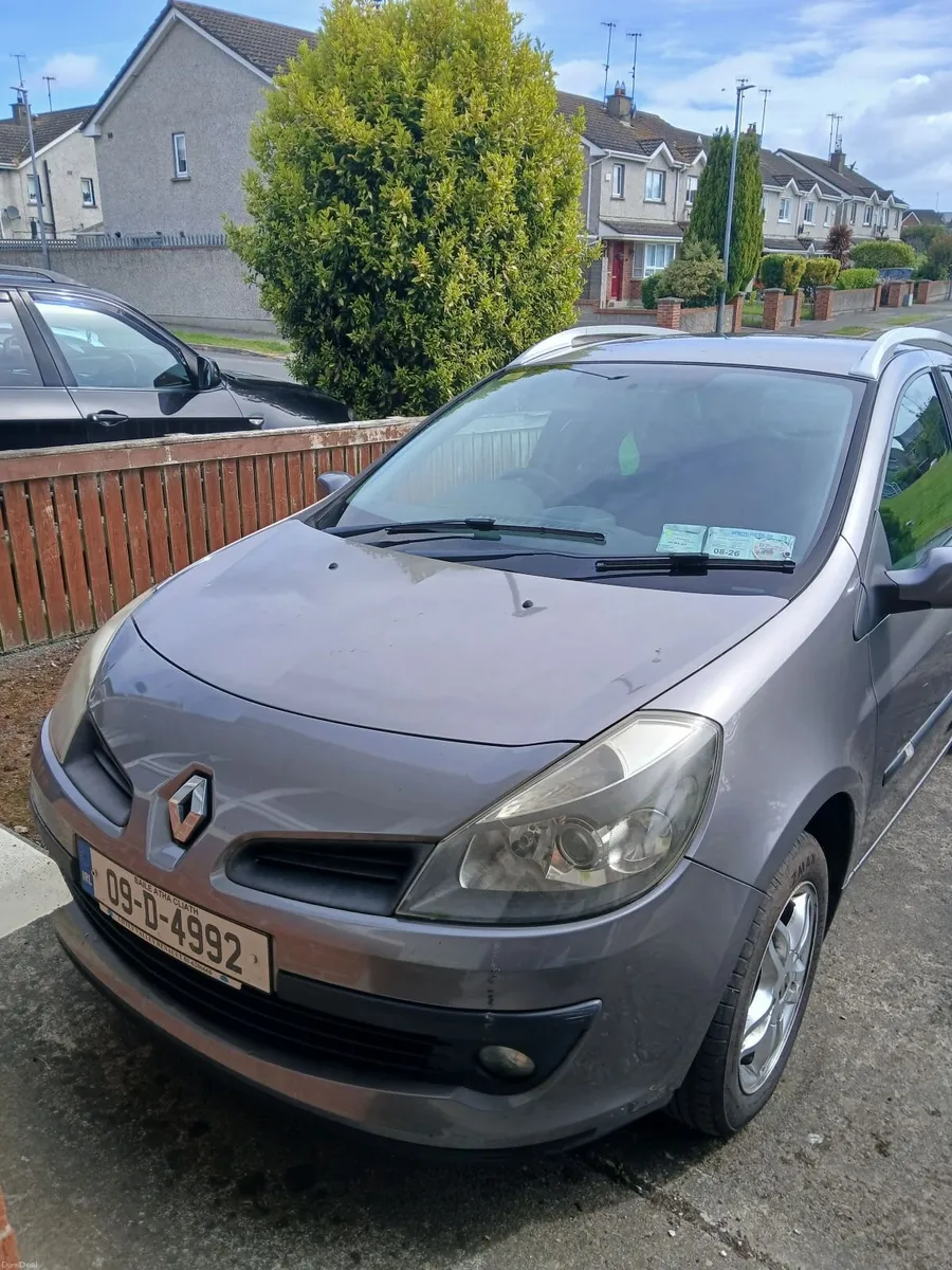 Renault Clio 2009 Nct jan 27 - Image 3