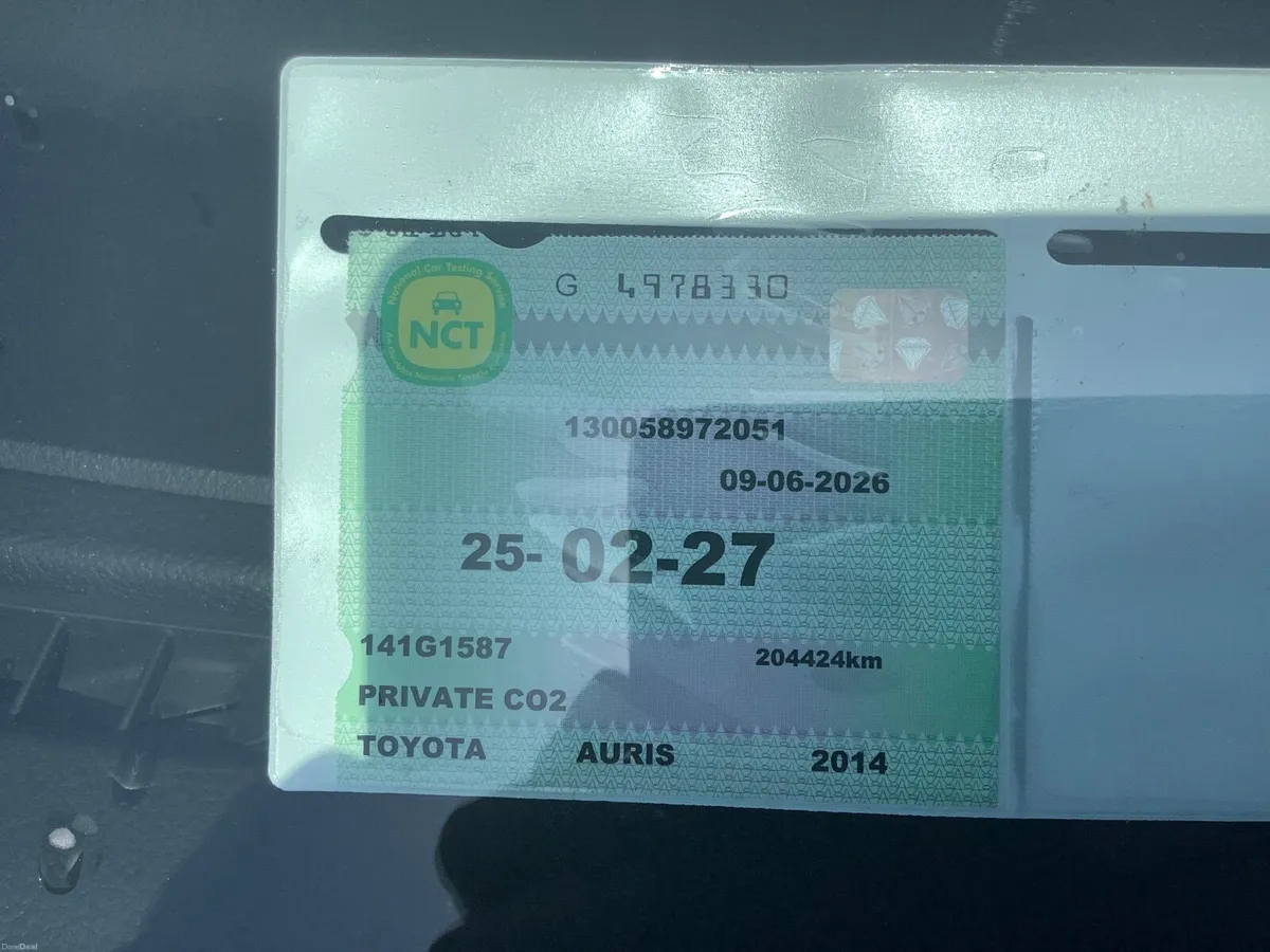 141 Auris 1.33 petrol…serviced,new nct,€280 tax - Image 2
