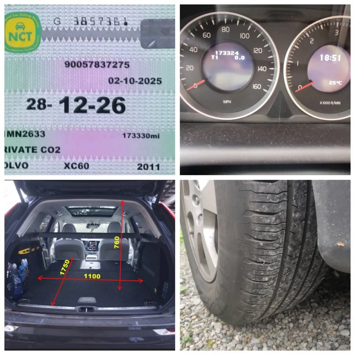 Volvo XC60 2012 Model | New NCT | Fully Serviced - Image 4