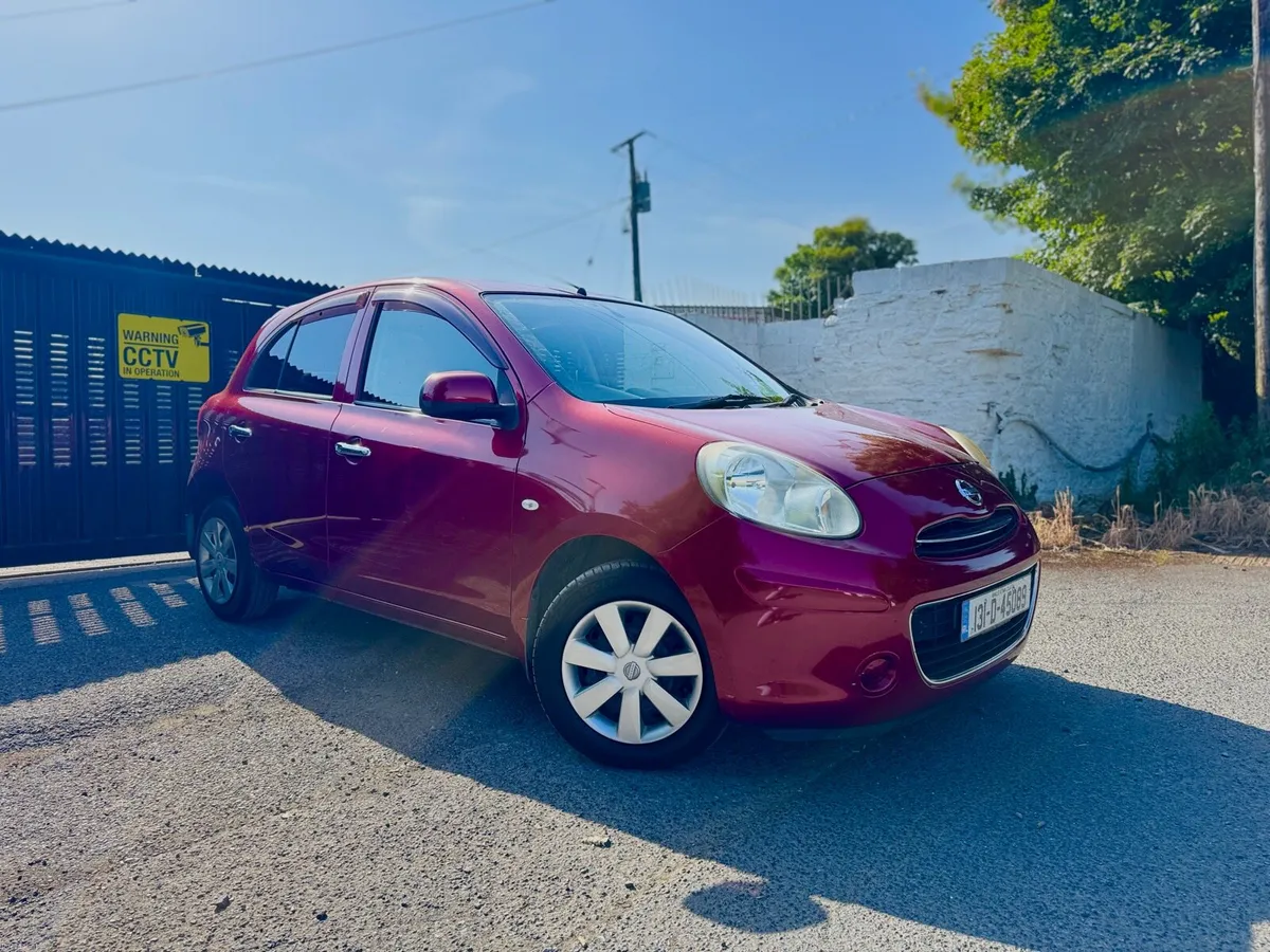 2013 NISSAN MARCH /MICRA. LOW MILEAGE. NEW NCT - Image 3