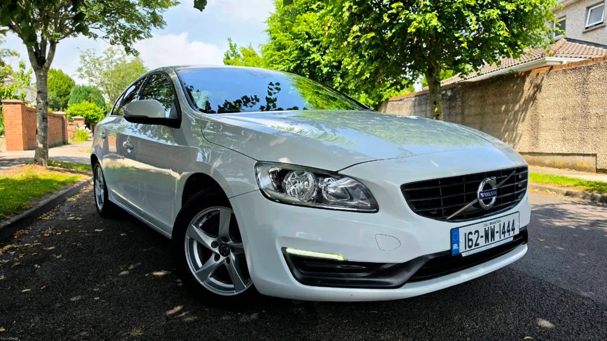 2016 VOLVO S60 D2 2.0 Diesel NCT 11/2026 - Image 1