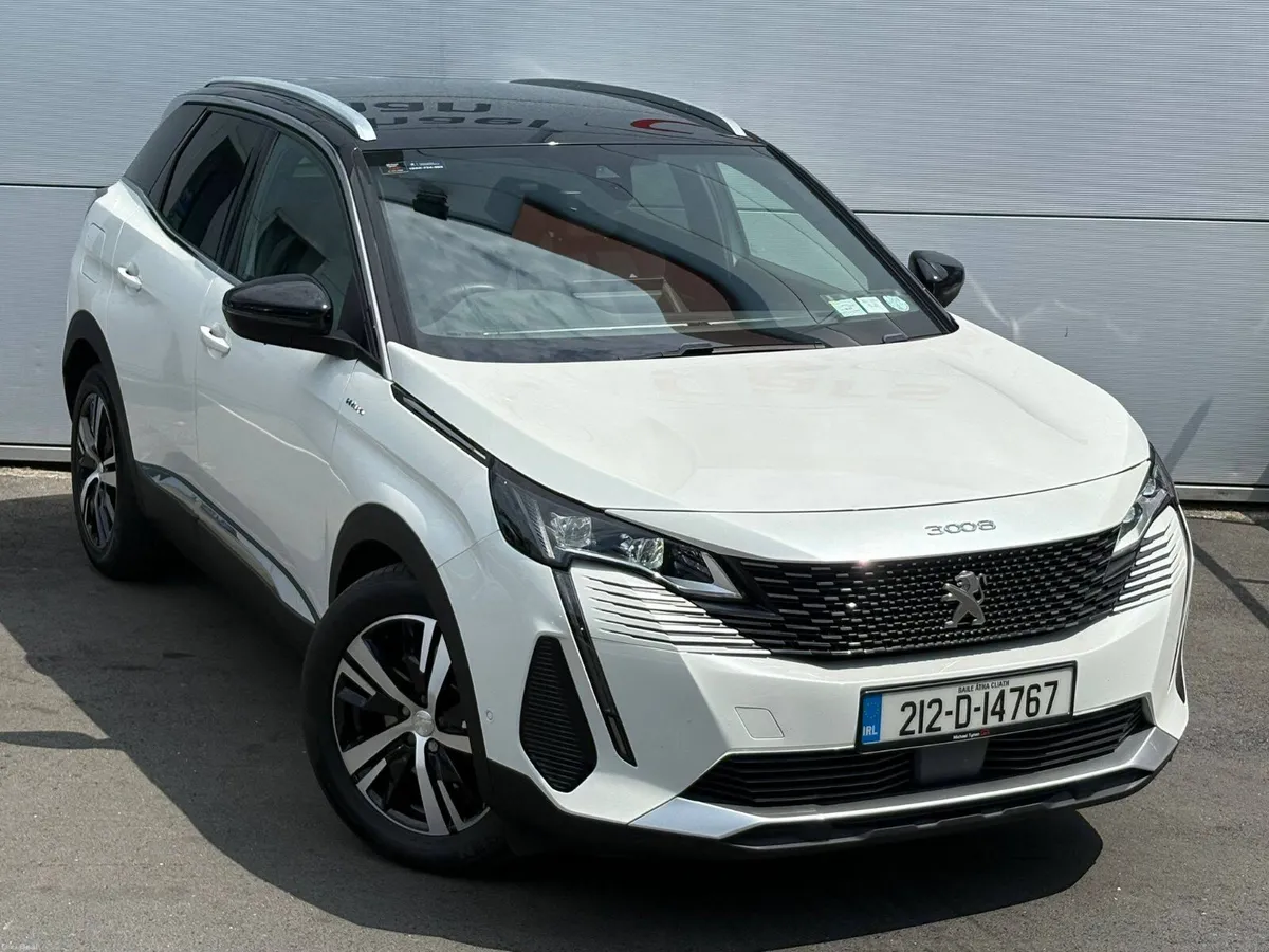 2021 Peugeot 3008 PHEV GT Line, CarPlay, 18" Alloy - Image 3