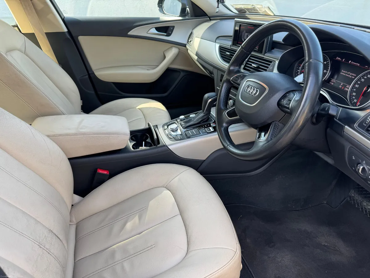 Audi A6 AUTOMATIC 2015 CREAM LEATHER - Image 2