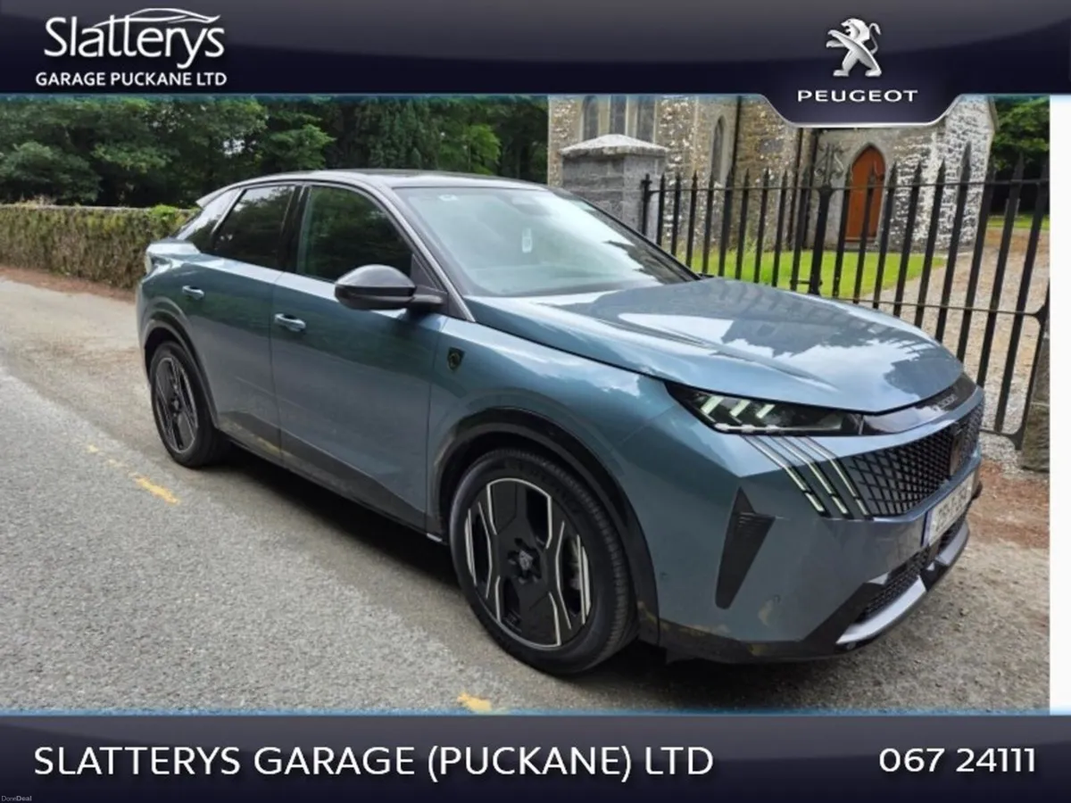 Peugeot 3008 BEV 73kWH 210BHP GT - Image 1
