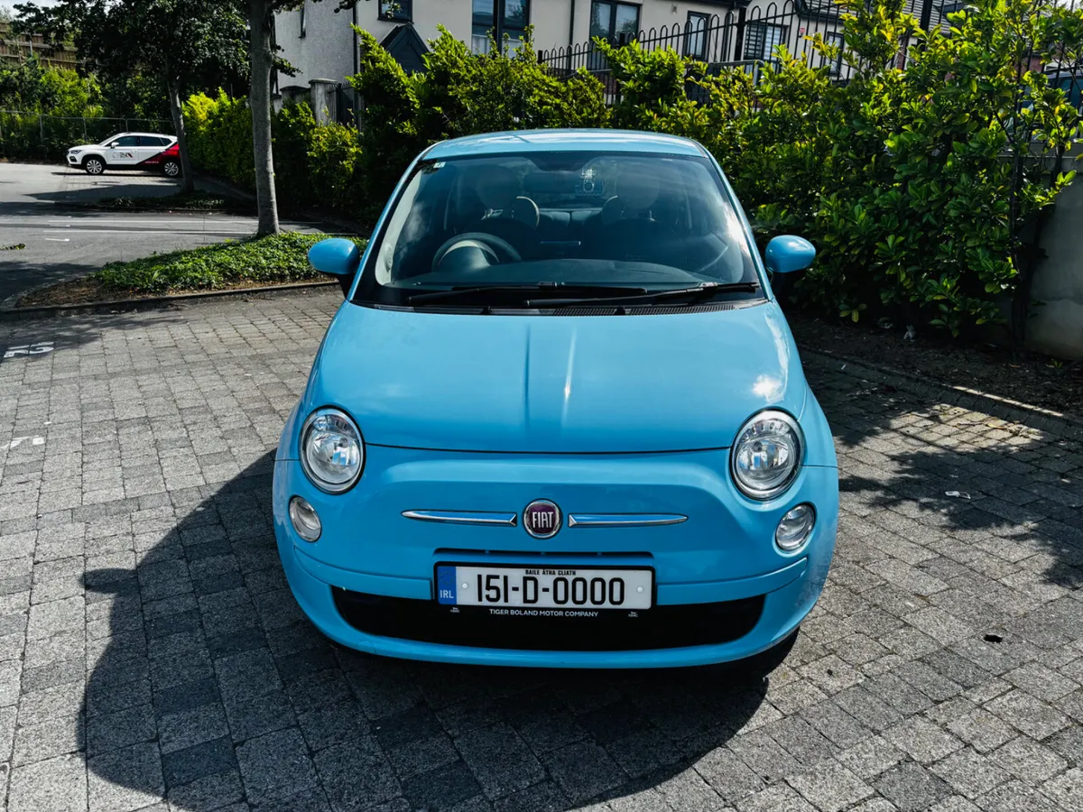 2015 FIAT 500 900cc TWIN AIR POP BABY BLUE - Image 2