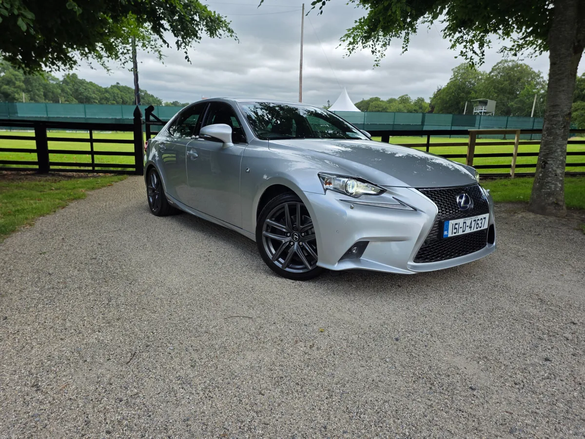 LEXUS IS 2.5 HYBRID / F-SPORT / TOP SPEC / LOW MIL - Image 1