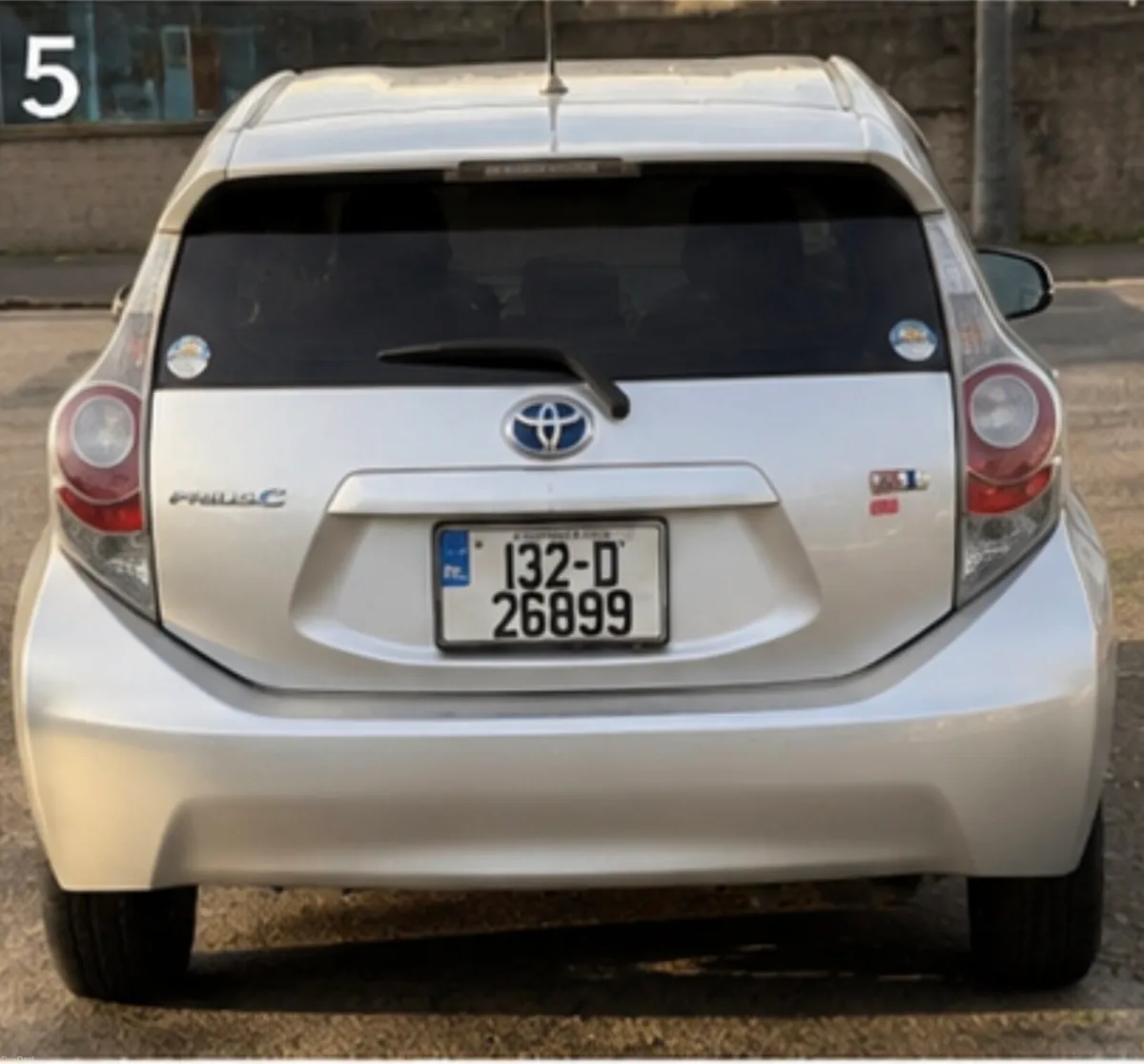 Toyota Aqua 2013 Hatchback Petrol Hybrid Silver - Image 2