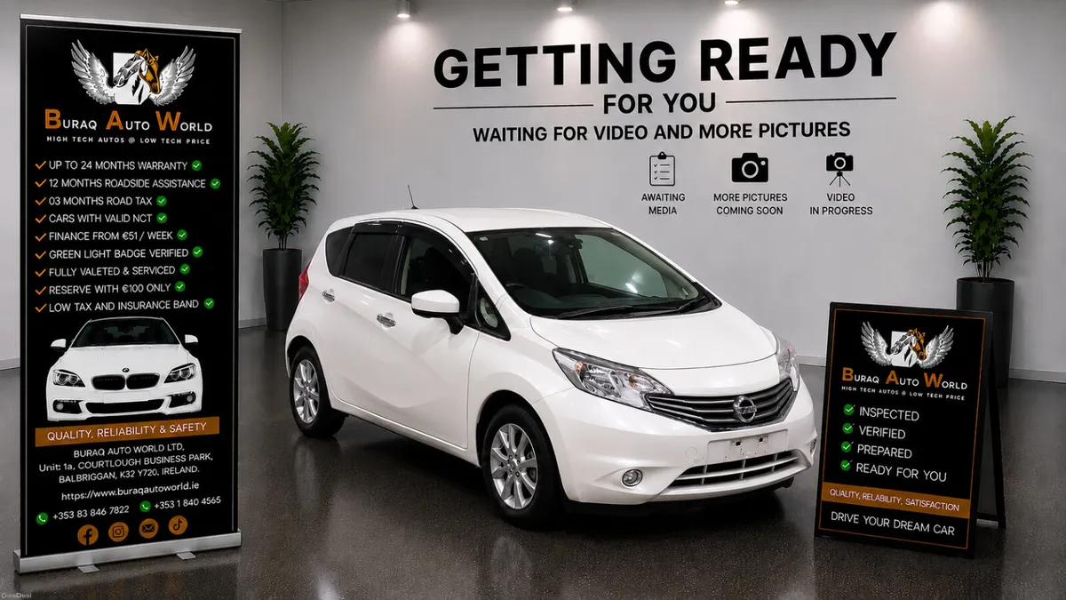 Nissan Note 2013 | Push Start | NCT: Getting Ready
