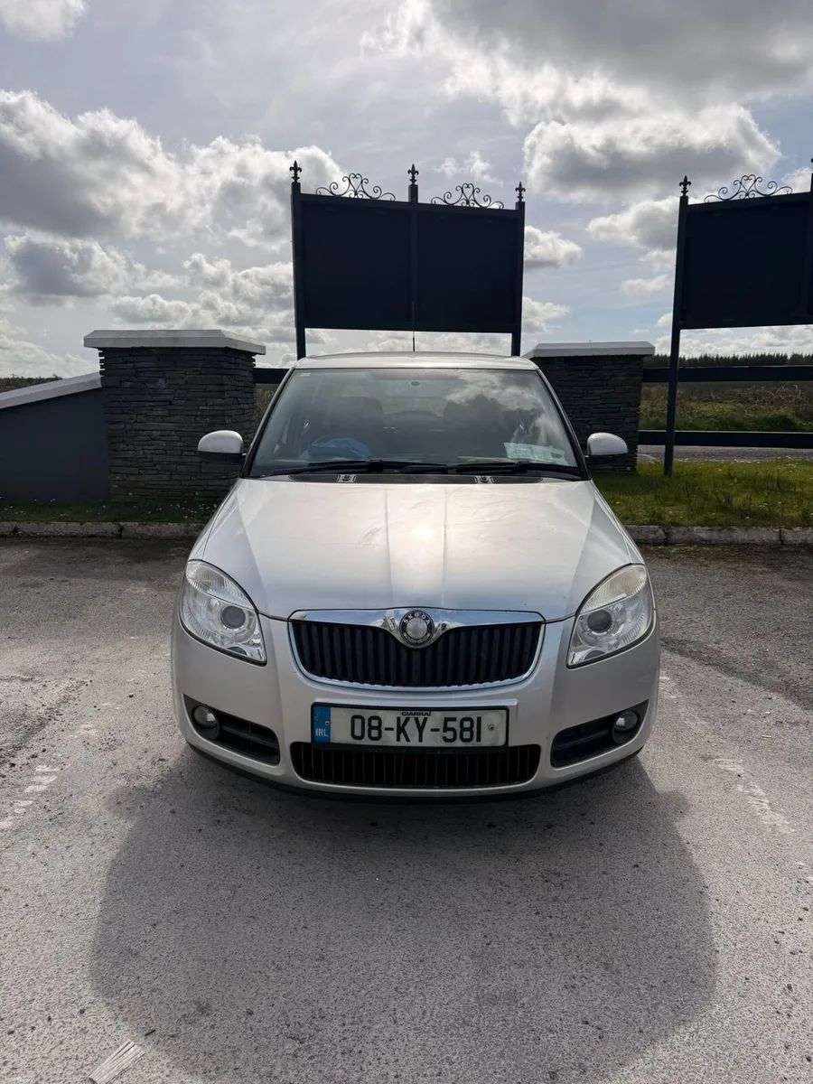 Skoda fabia 1.2 petrol nctd till next year - Image 1
