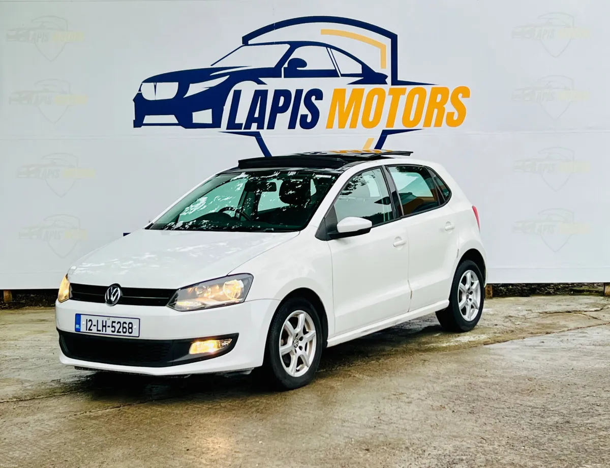 Volkswagen Polo 2012 1.4 automatic pan roof - Image 1