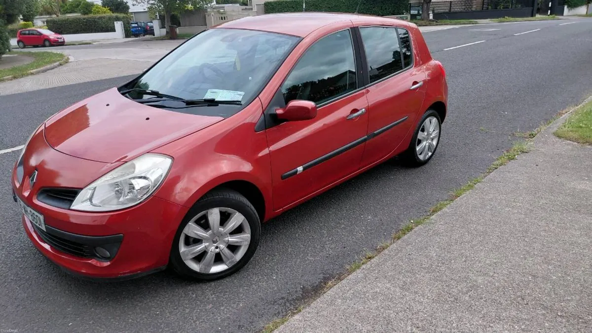Renault clio 1.5 dsl 6 speed77 new nct tax - Image 1