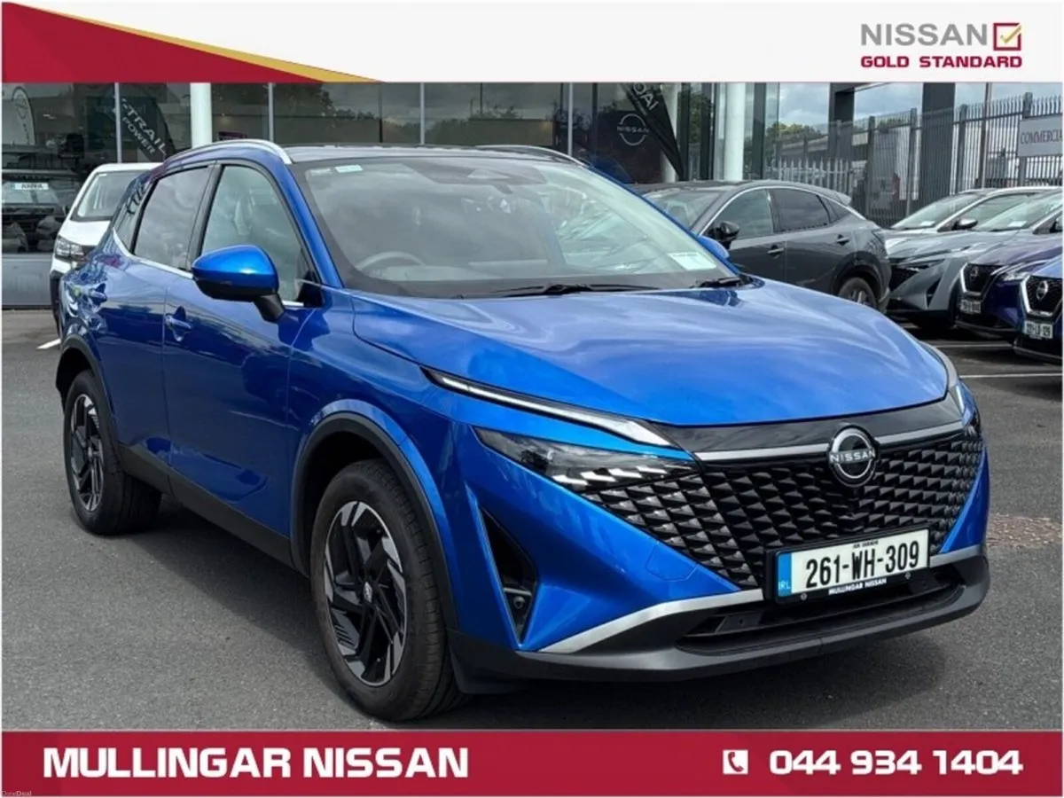 Nissan Qashqai 1.3SV Premium M/Hybrid Petrol- Chec - Image 1