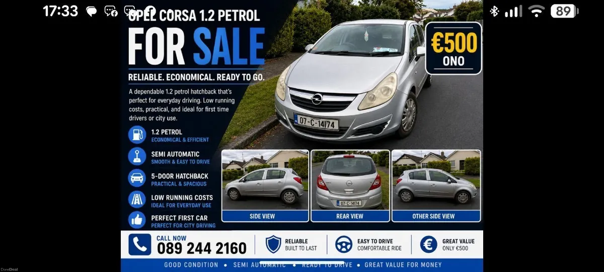 Opel Corsa 2007 - Image 1