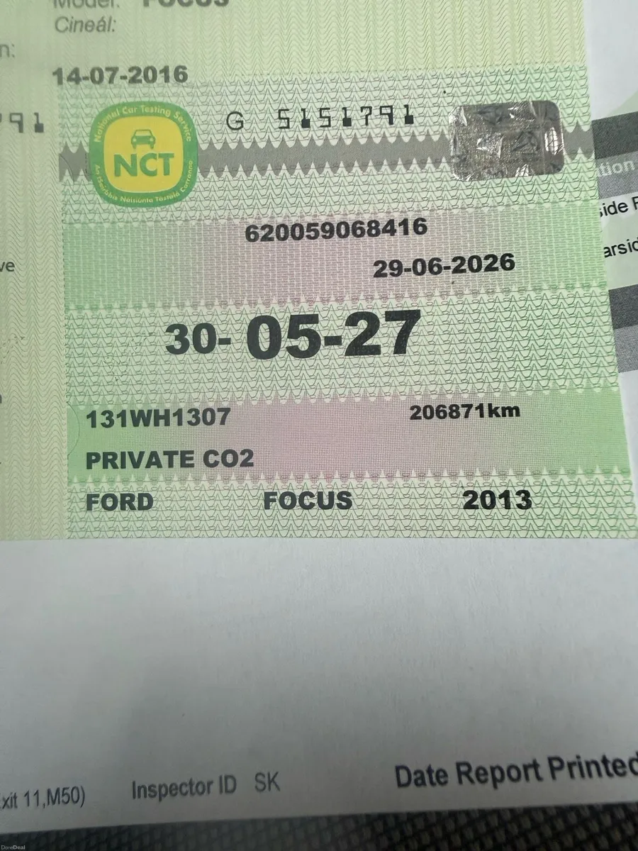 2013 Ford Focus (Fresh NCT) - Image 3