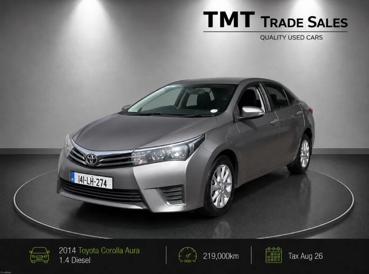 2014 Toyota Corolla Aura 1.4 Diesel - Image 1