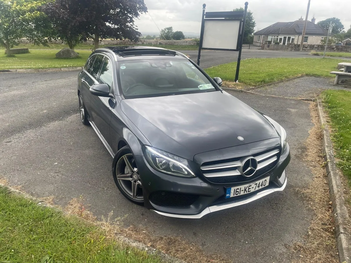 2016 Mercedes Benz C220 AMG Panoramic Sunroof - Image 1