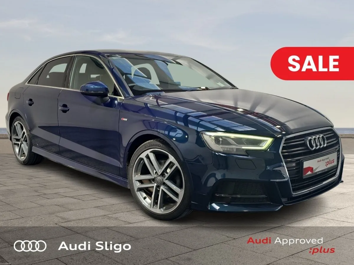 Audi A3 S Line Saloon AUTO - 1.0TFSI 115HP - "Iris - Image 1