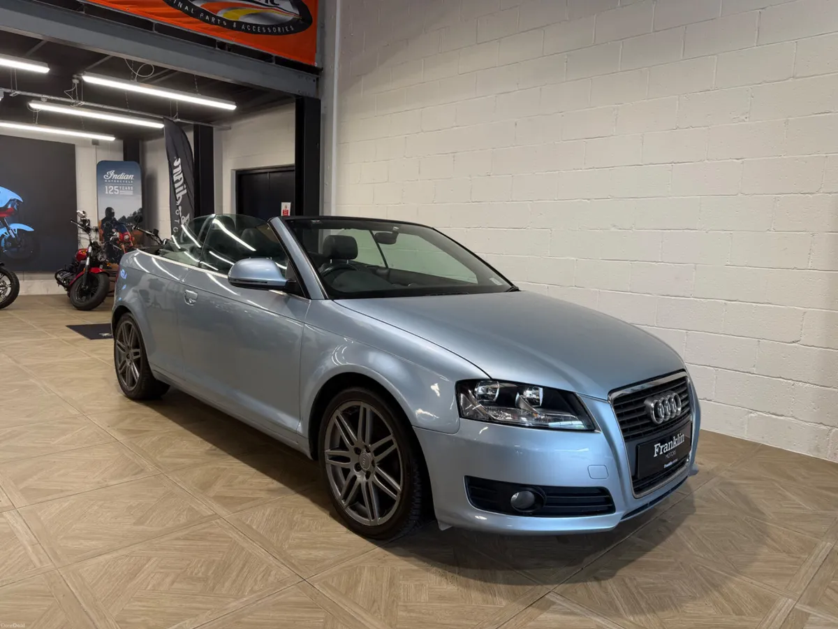 Audi A3 2008 Convertible 1.9 TDI Low Mileage - Image 1
