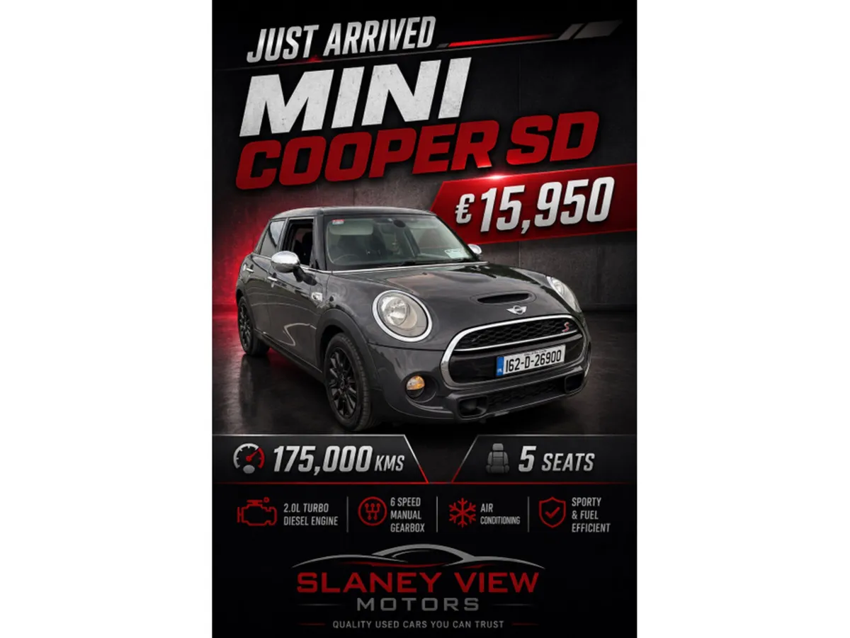 Mini Cooper 2.0 D SD 5DR COOPER - Image 1