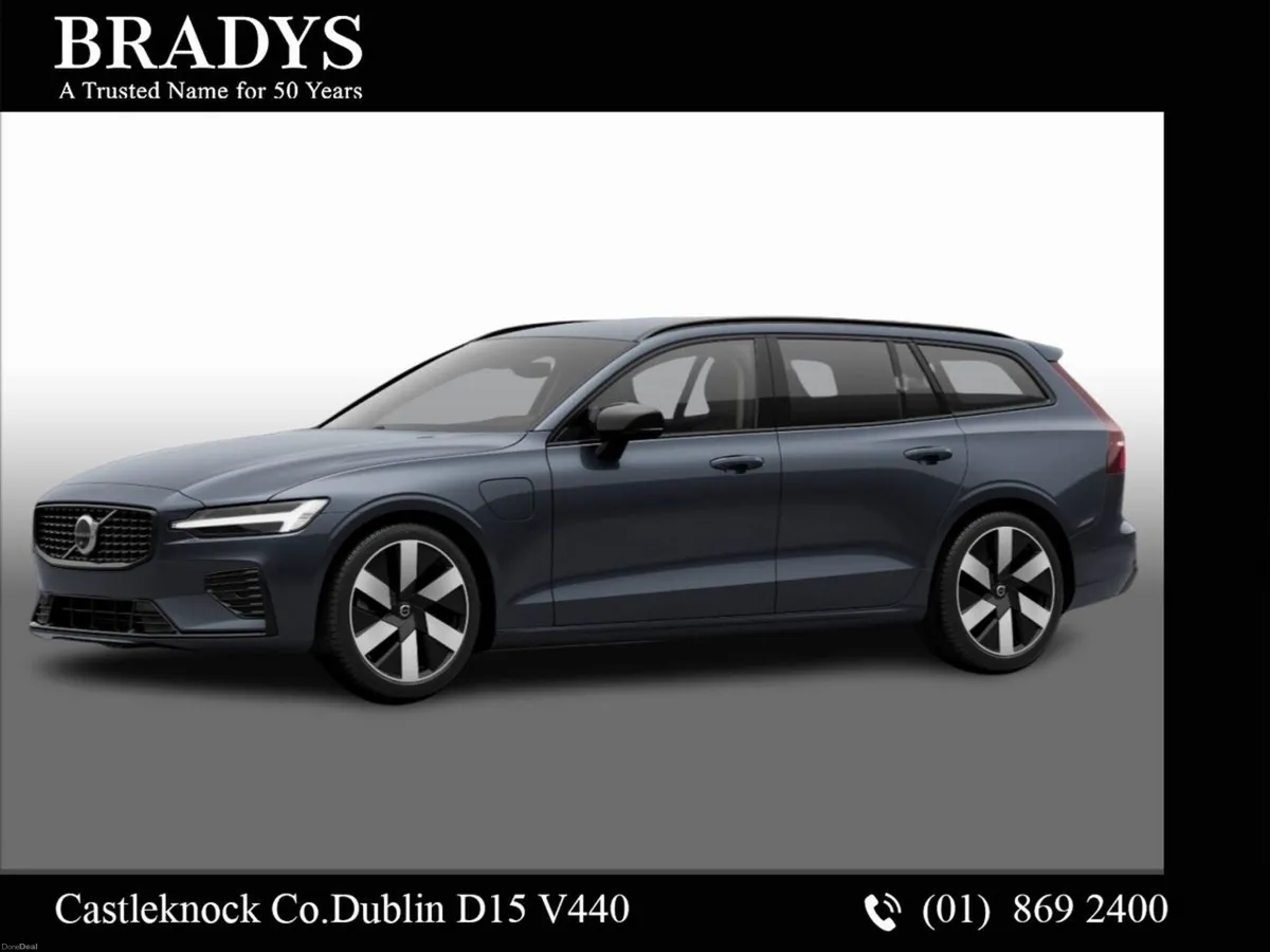 Volvo V60 ---SOLD---V60 T6 Plus Dark AWD PHEV--Dri - Image 1