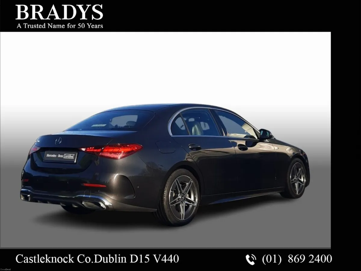 Mercedes-Benz C-Class 200d AMG--One Owner--Full MB - Image 3