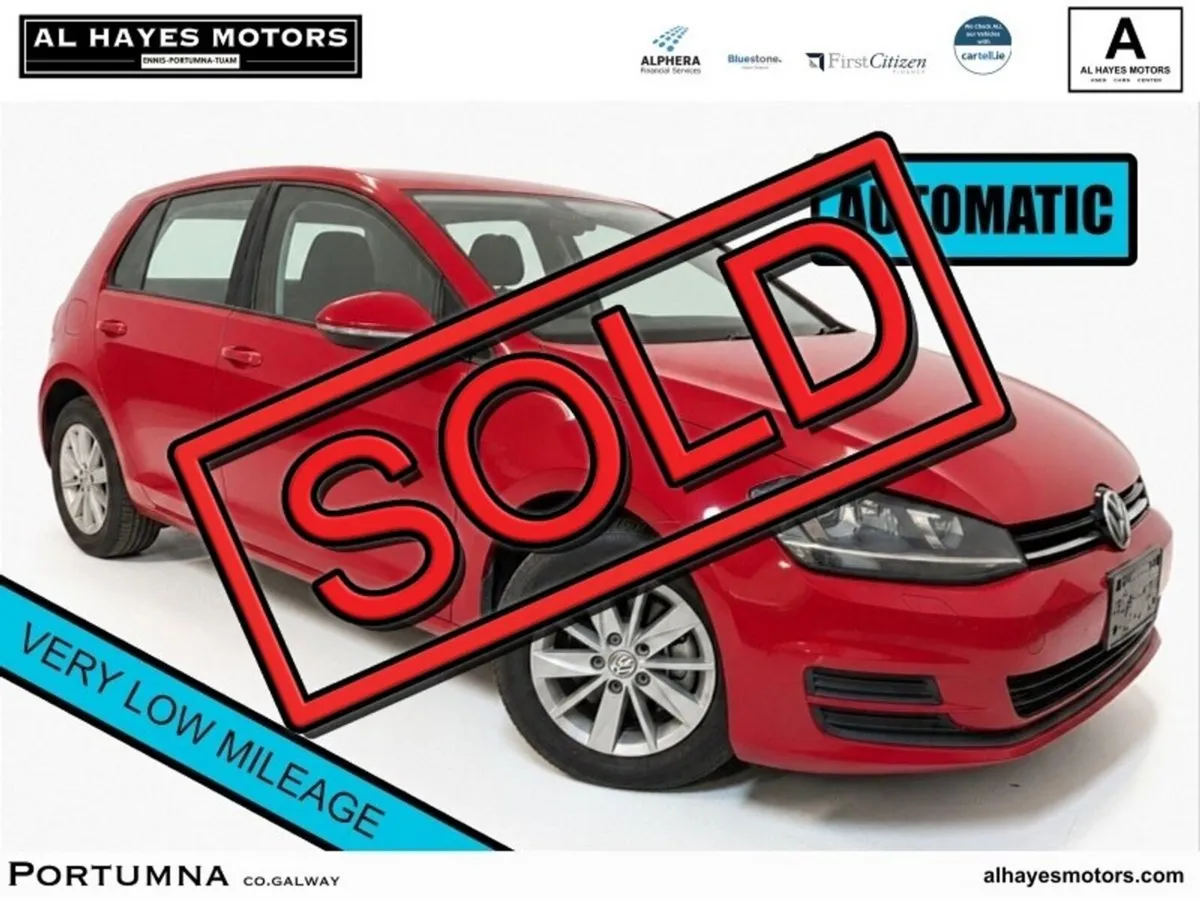 Volkswagen Golf SOLD SOLD AUTOMATIC TREND 1.2 PETR - Image 1
