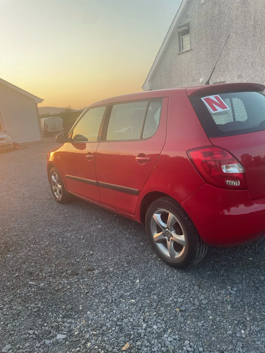 Red Skoda Fabia - Image 3