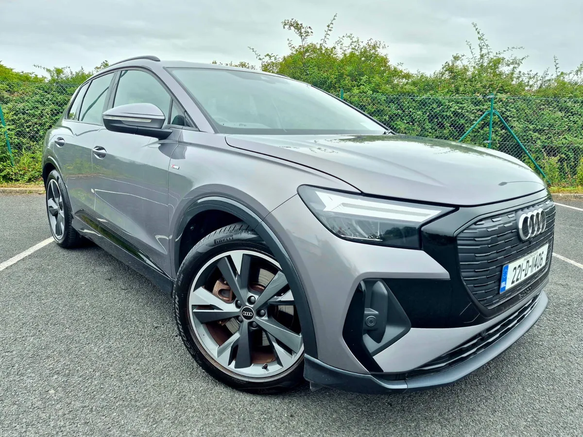 2022 AUDI Q4 ETRON 40E S LINE SUNROOF - Image 1