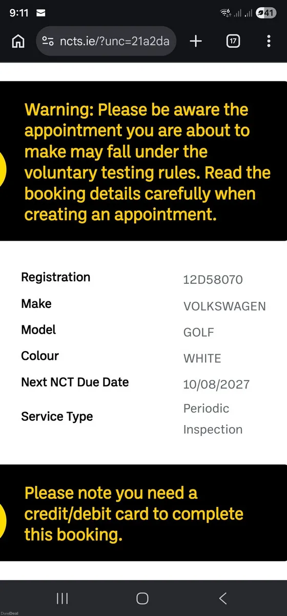 Vw Golf 1.4 TSI Automatic , New Nct 08/2027 low km - Image 5