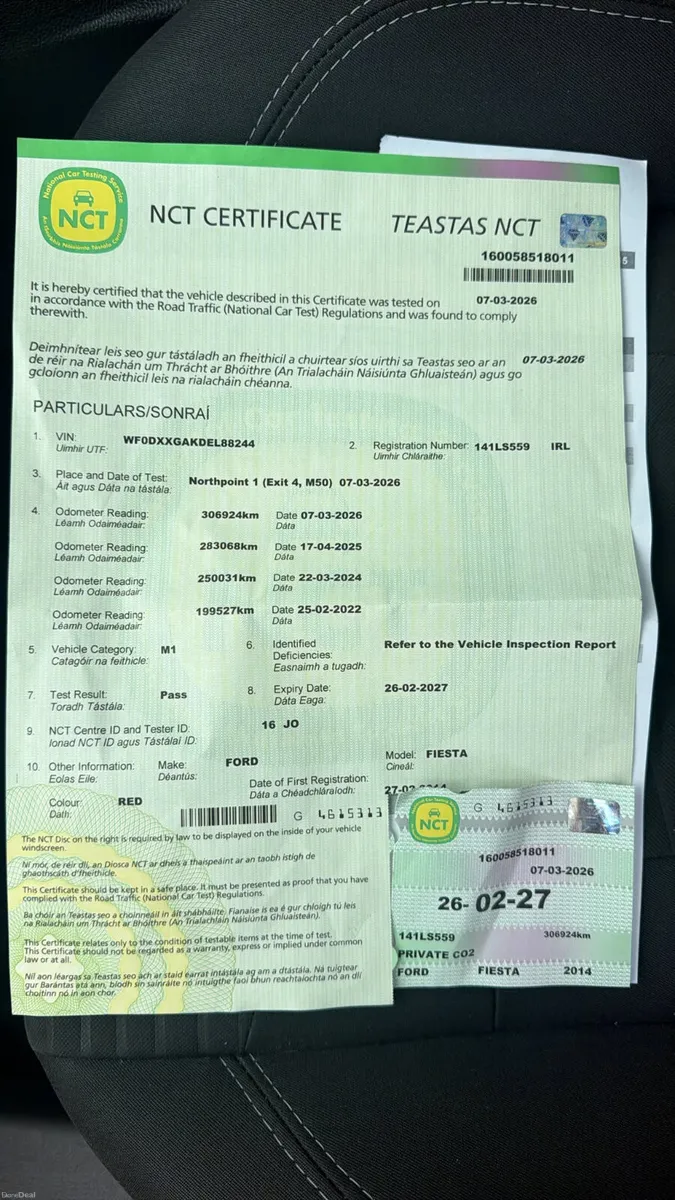 Ford Fiesta 2014 *** SOLD AS SEEN *** - Image 3