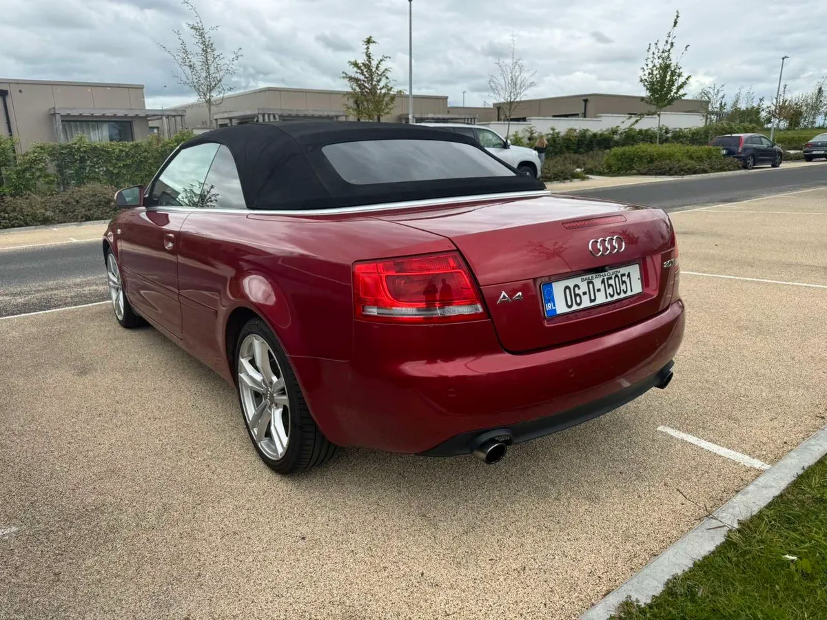 Audi A4 S-Line Cabriolet Low mileage - Image 2