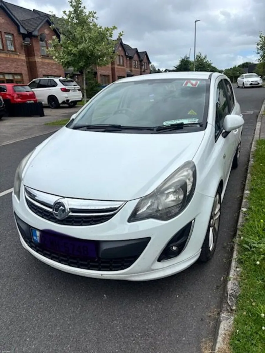 2012 Vauxhall Corsa 1.4 Petrol Sport, NCT Passed - Image 1
