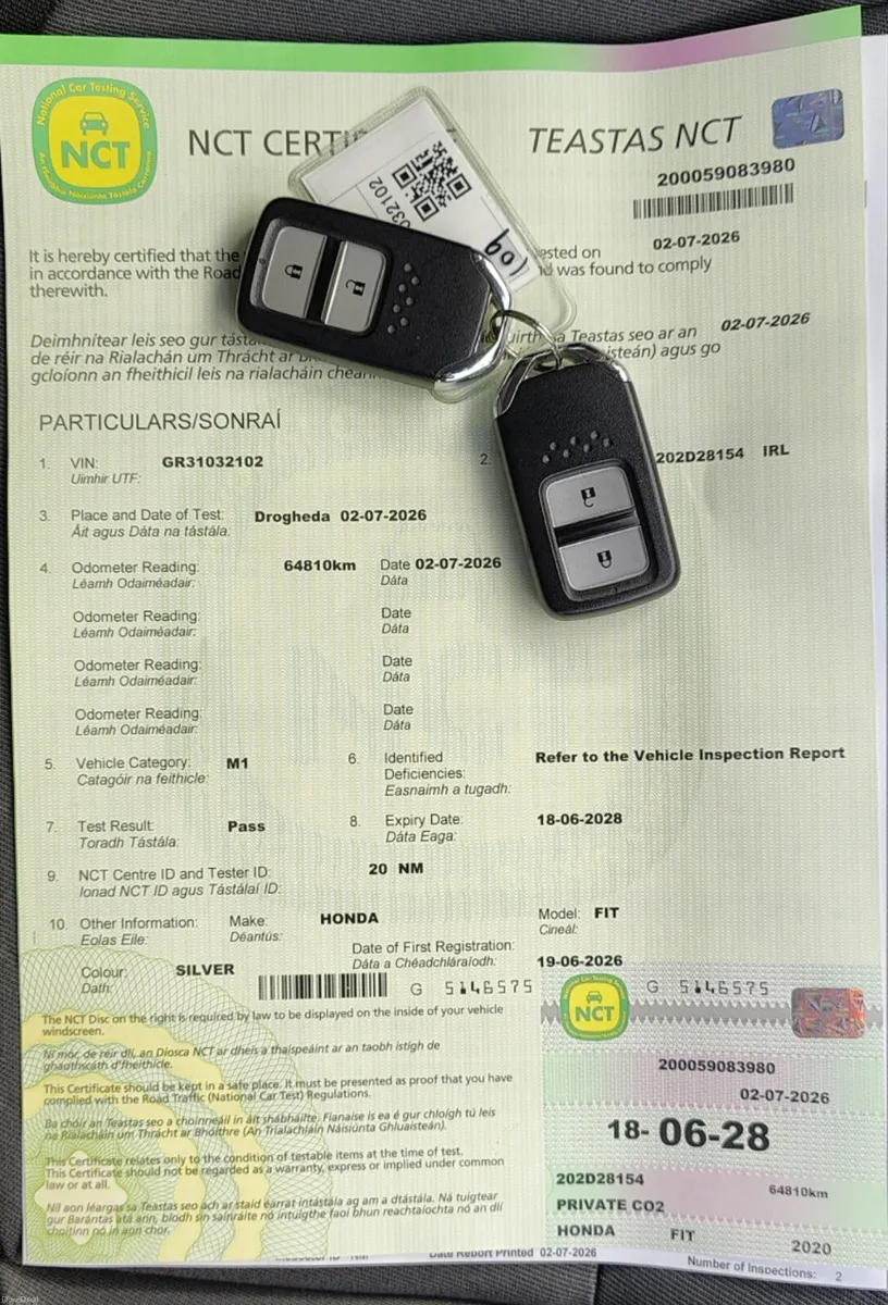 202 Honda Fit - 1.5 Petrol Hybrid - Image 2